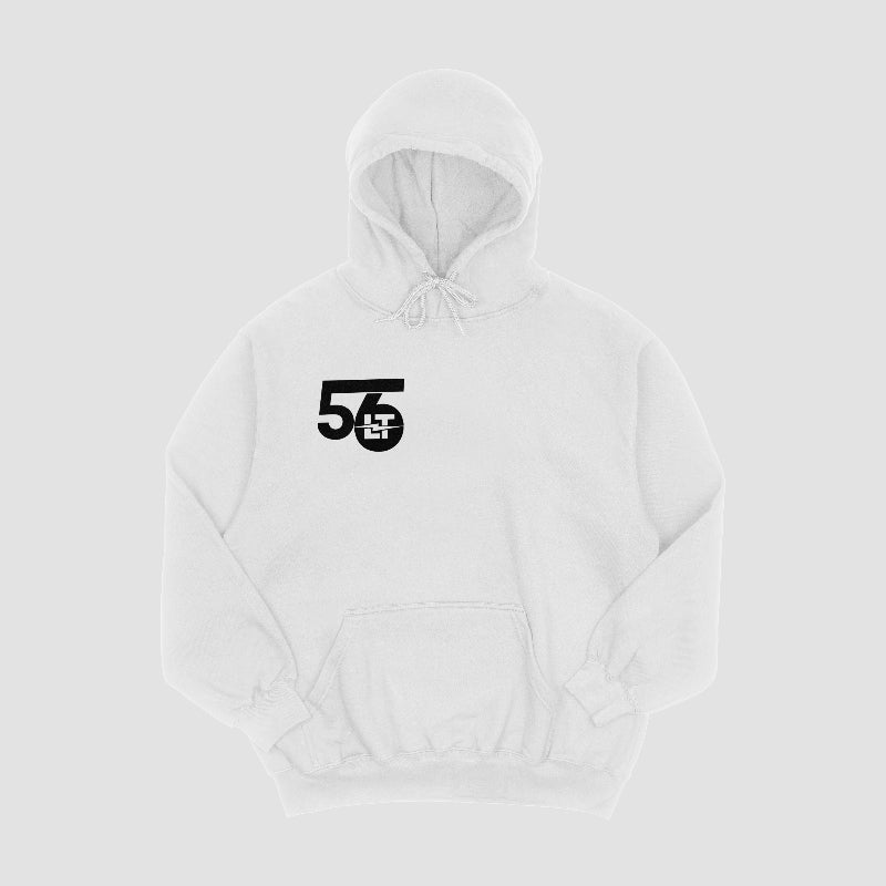 LT56 WHITE/BLACK Hoodie